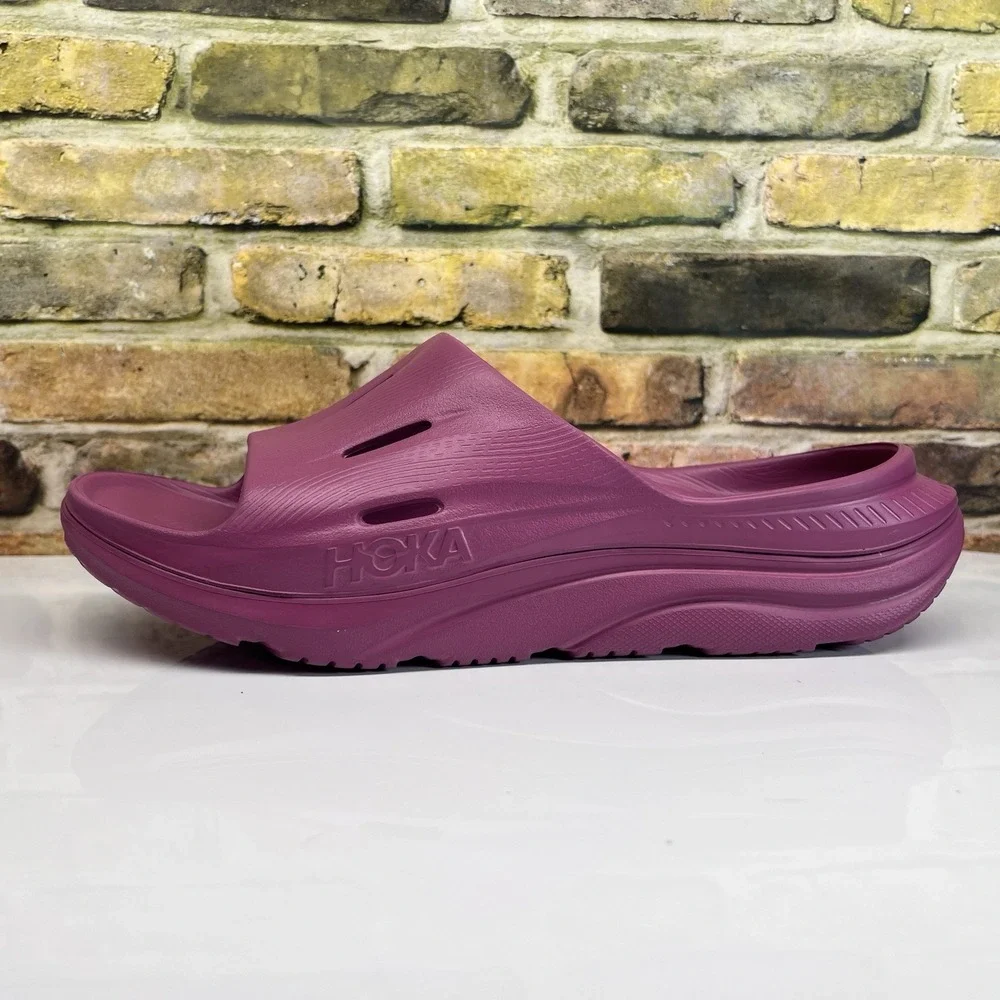 Size 12 Men / Size 14 Women - Hoka Ora Recovery Slide 3 Beet Root - 1135061BTRT